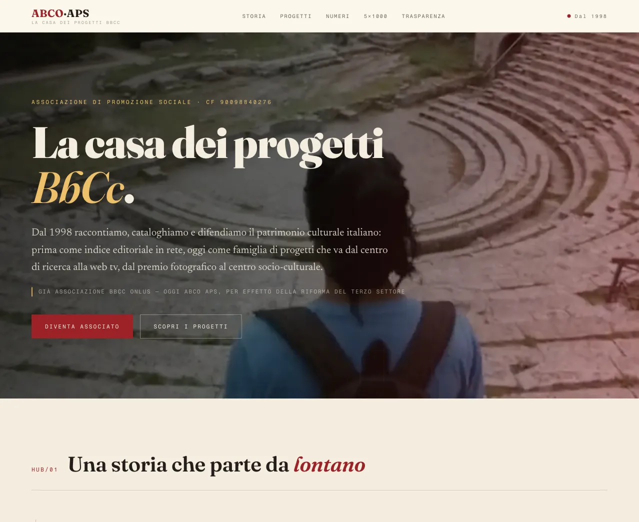 The BBCC.it website (2016–2026)